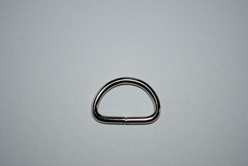 Półkole srebrne 15mm